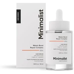 MINIMALIST Hair Serum with White and Black Design